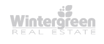 wintergreen real estate logo grayscale