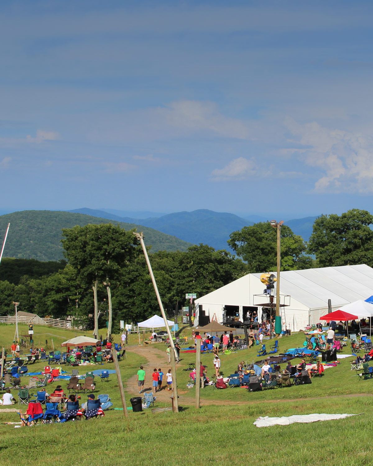 memorial day with blue brews and bbq outdoor festival